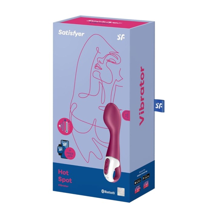SATISFYER Vibrato pentru GPointF HOT SPOT D-231083