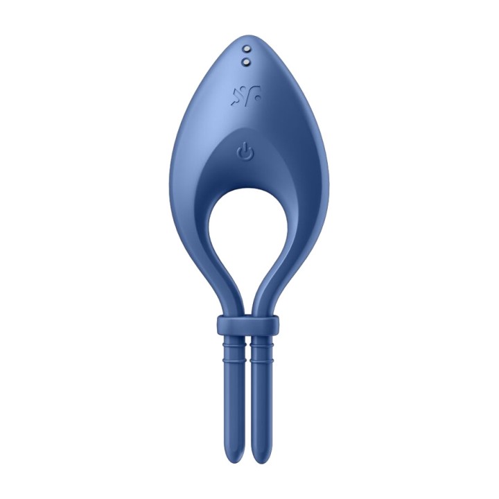 SATISFYER Vibreringsring för penis med app BULLSEYE
