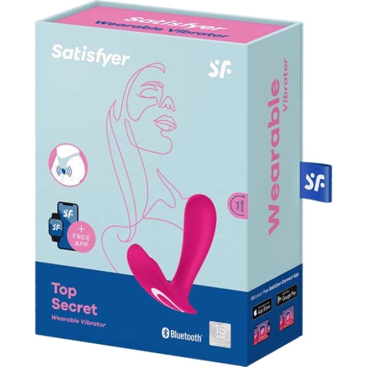 SATISFYER Wibrator stimulator TOP SECRET D-230694