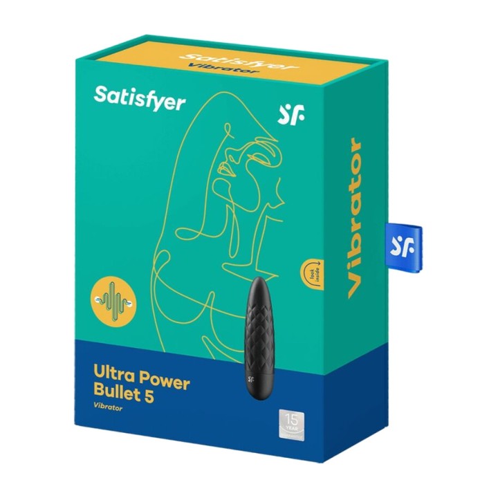 SATISFYER Vibração balística ULTRA POWER BULLET 5