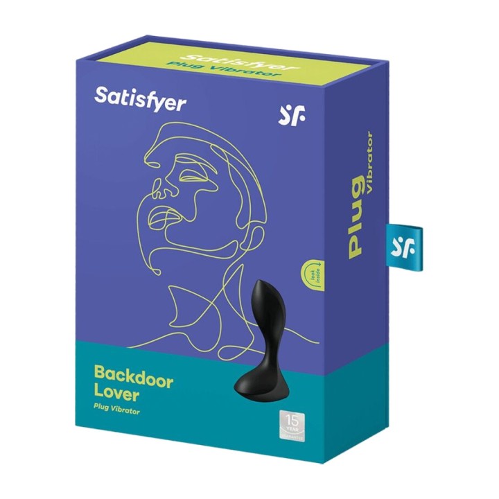 SATISFYER Plug anal amb vibració BACKDOOR LOVER D-229591VAR