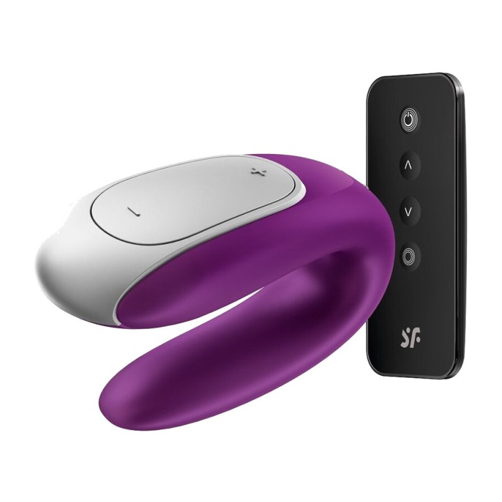 SATISFYER Par-vibratør med fjernstyrende DOUBLE FUN