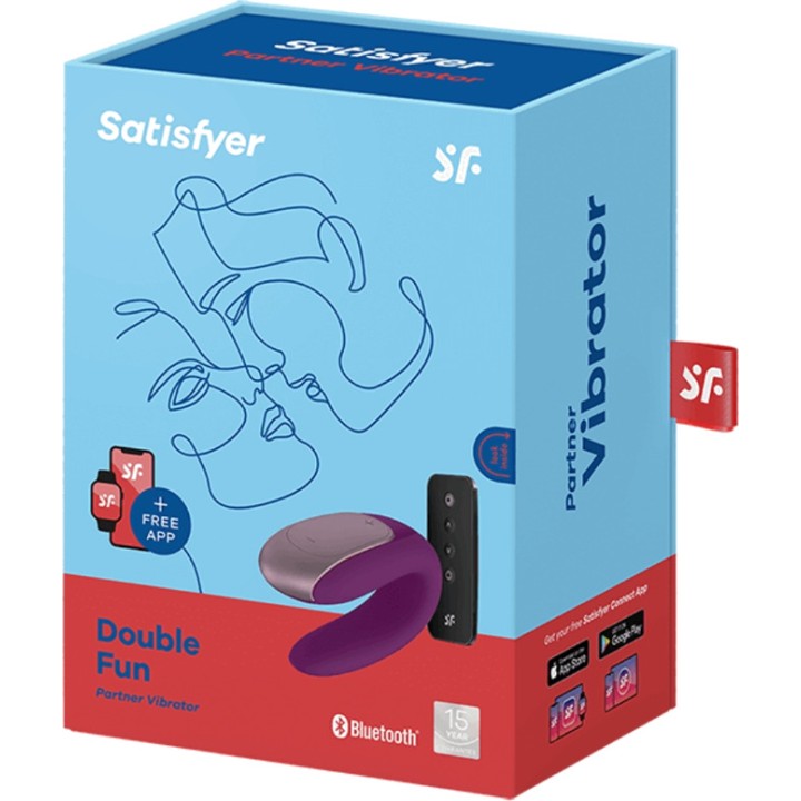 SATISFYER Vibrador per a parelles amb control remot DOUBLE