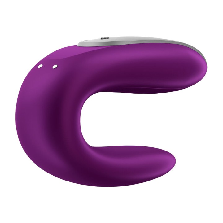 SATISFYER Vibrator pro páry s dálkovým ovládáním DOUBLE FUN