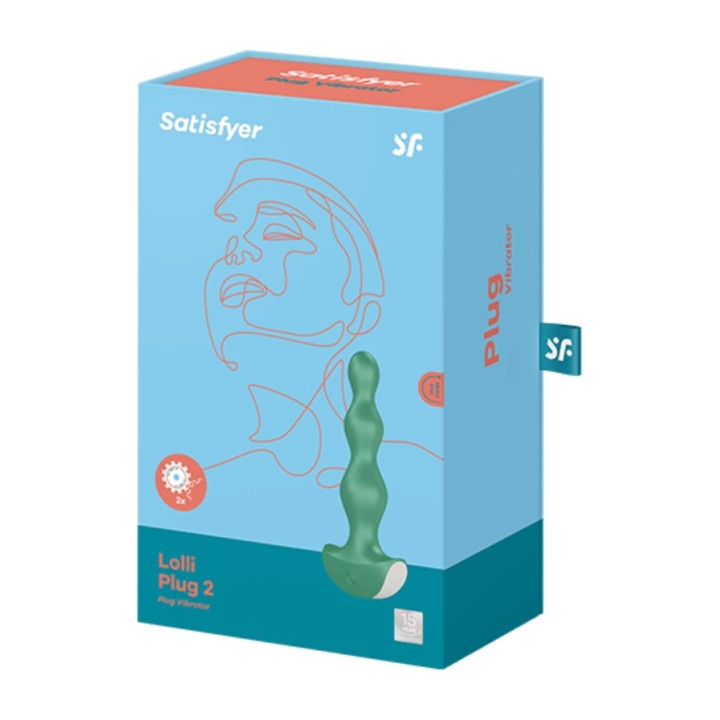 SATISFYER Anal plug with vibration LOLLI 2 D-228791VAR