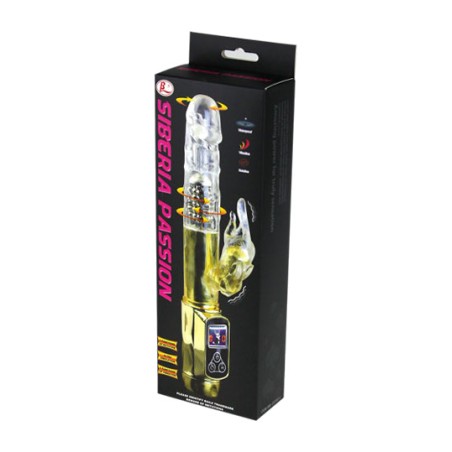 vibrátor so štětcom siberia passion gold