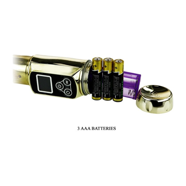 BAILE Rabbit vibrator SIBERIA PASSION GOLD D-199959