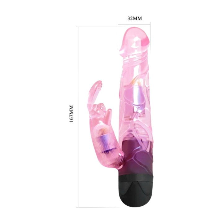 BAILE Vibrátor s králíkem GIVE YOU LOVER D-219182VAR