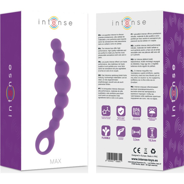 INTENSE Analne kroglice MAX D-216035VAR