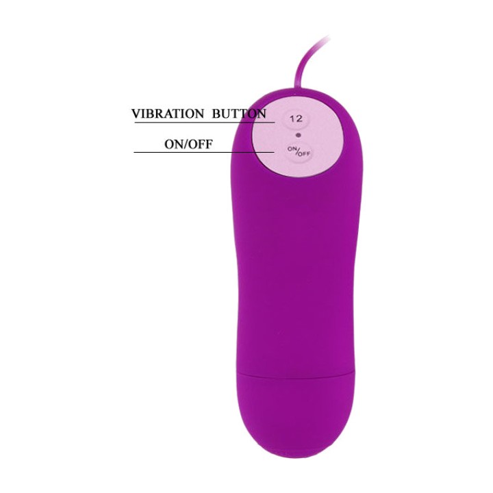 BAILE Vibrator stimuler PLEASURE SHELL 12 D-195930