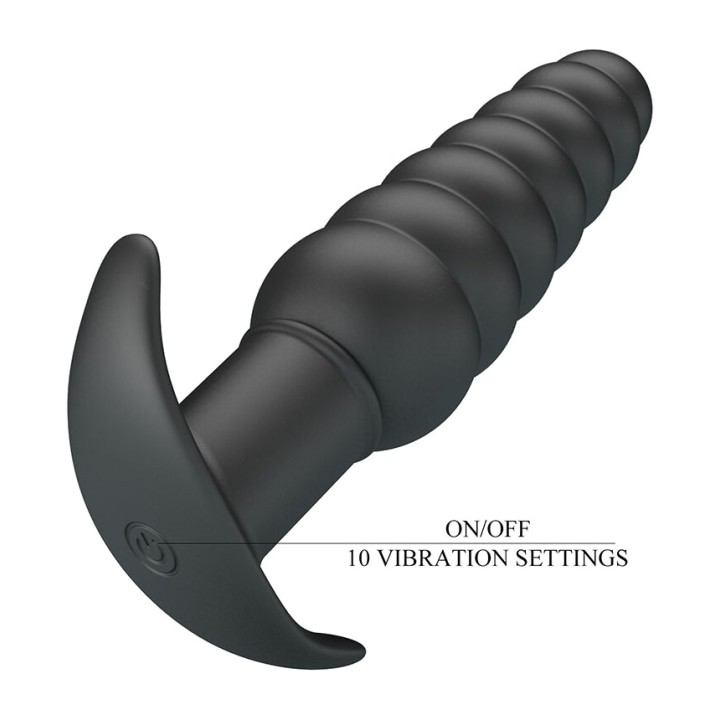 PRETTY LOVE Analplug med vibration AEOLIS D-245225