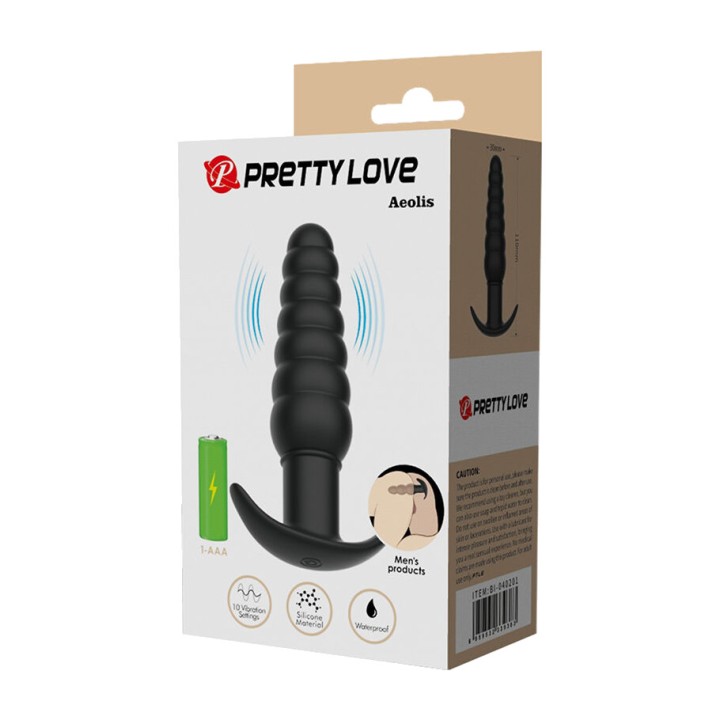 PRETTY LOVE Vibrating anal plug AEOLIS D-245225
