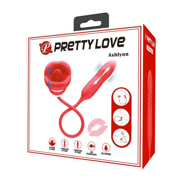 PRETTY LOVE Masturbator für Mund ASHLYNN D-240541