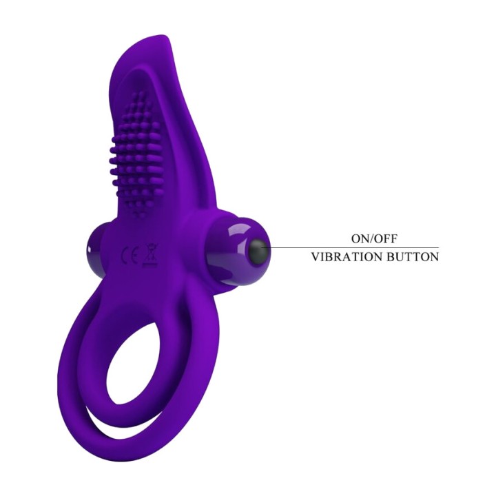 PRETTY LOVE Anillo vibrador para el pene
