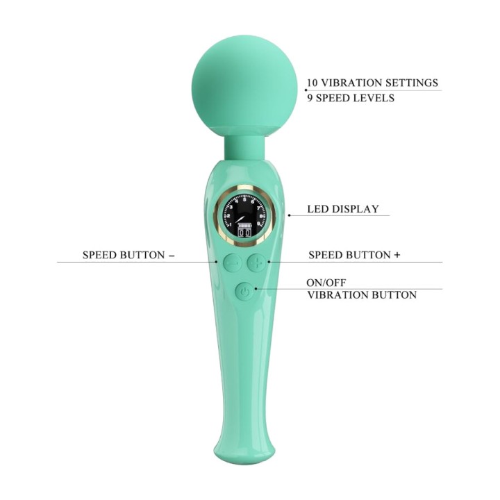 PRETTY LOVE Vibrador wand SKYLER