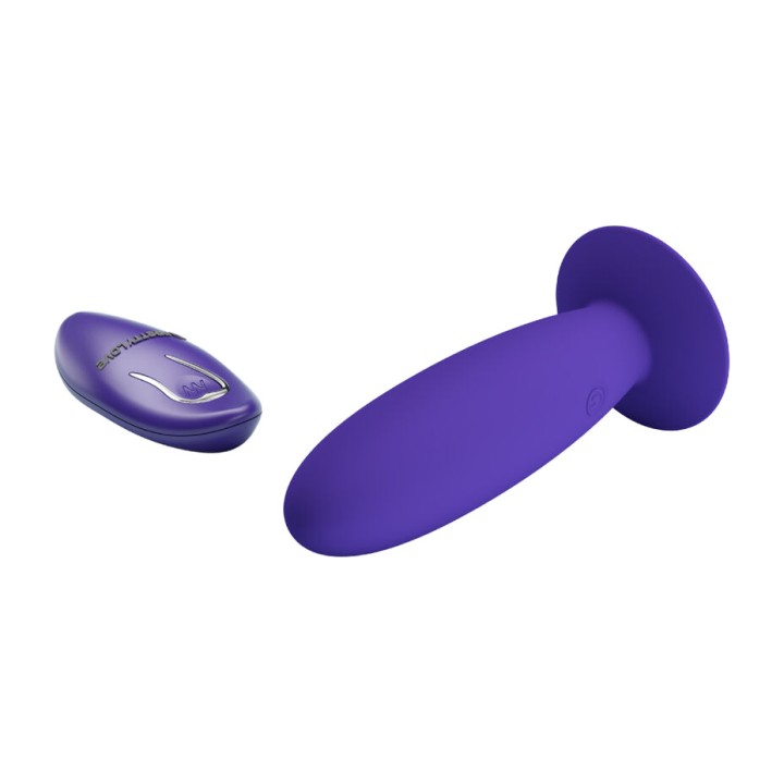 PRETTY LOVE Plug anal vibrator cu control remote YOUTH