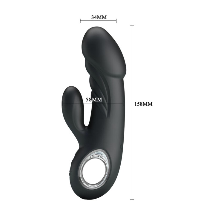 PRETTY LOVE G-Spot and Clitoral Vibrator Stimulator ANSEL