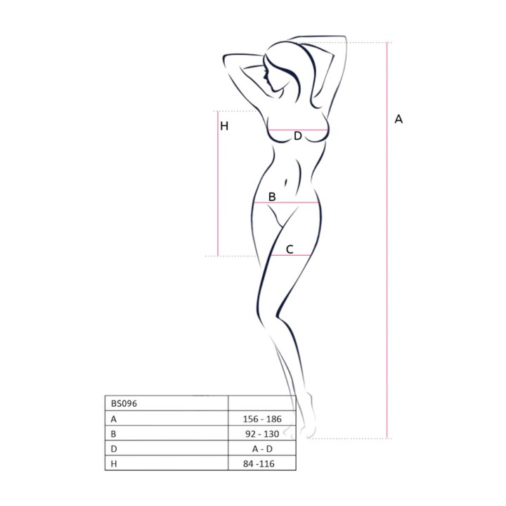 PASSION Body de mulher BS096 D-236358VAR