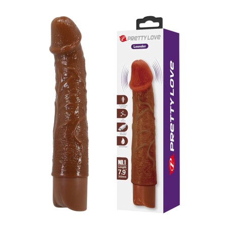realistic vibrator leonardo 20cm ø 4cm