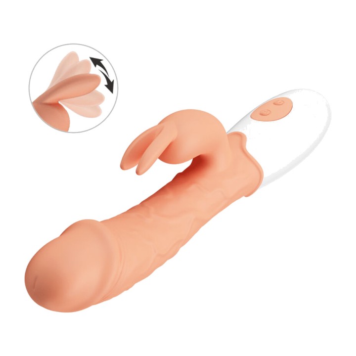 PRETTY LOVE Vibrator with stimulator EASTER BUNNY D-234968
