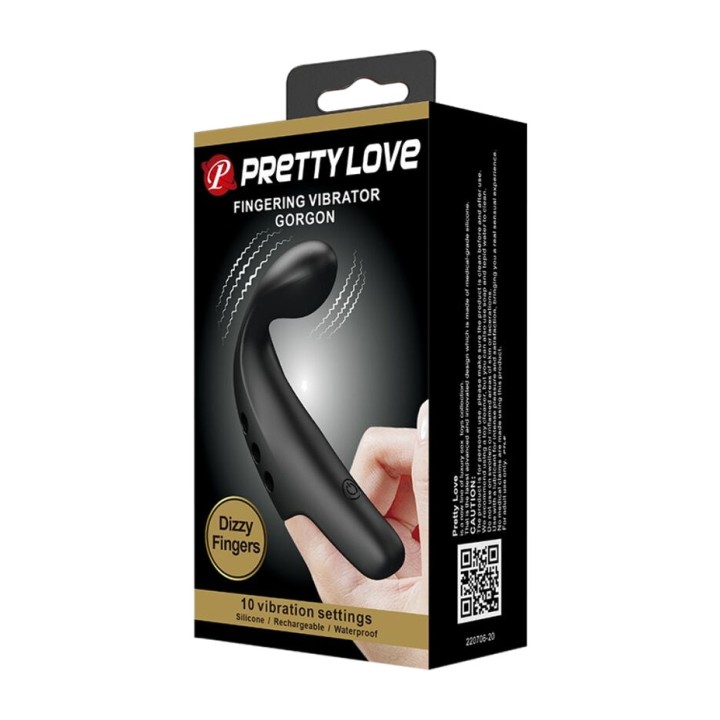 PRETTY LOVE Vibratore per dito GORGON D-233396VAR
