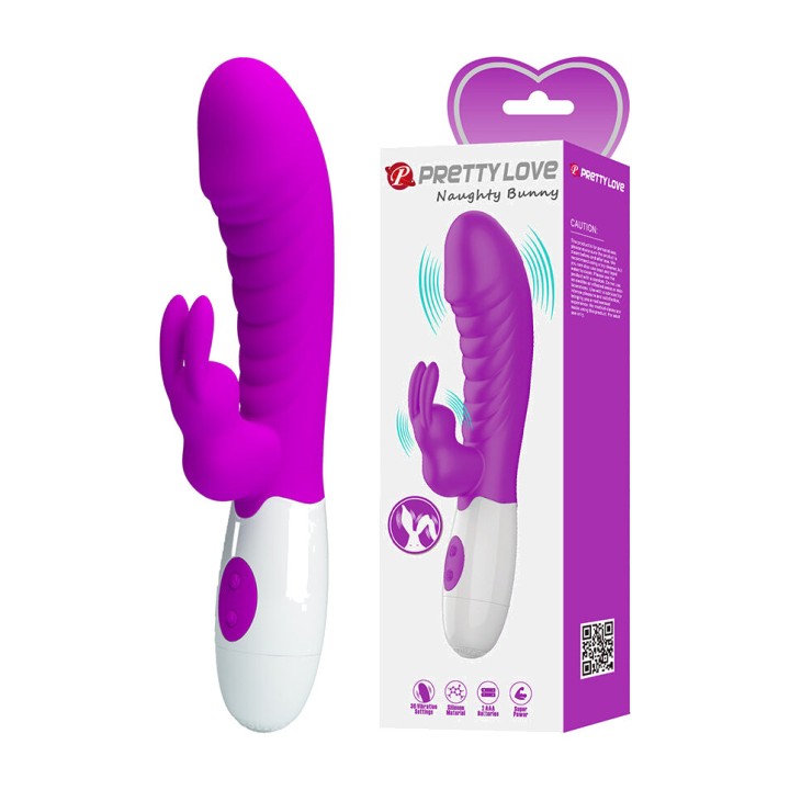 PRETTY LOVE Rabbit vibratør NAUGHTY BUNNY D-245190