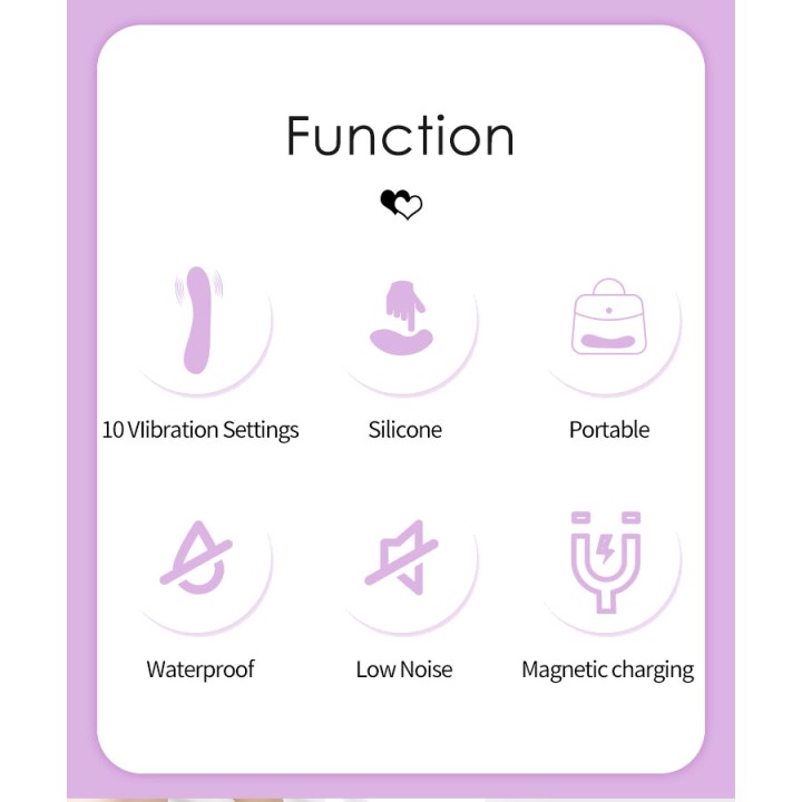 PRETTY LOVE G-Spot Vibrator DJ RABBIT D-245181