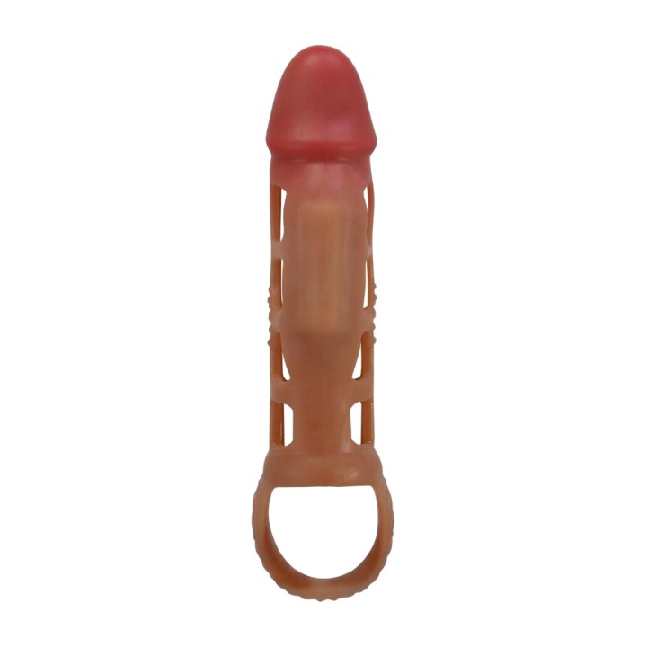 PRETTY LOVE Couvre-pénis avec vibration PRESTON 18 CM