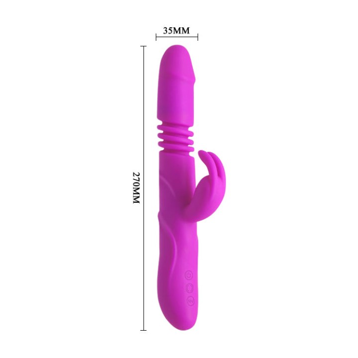 PRETTY LOVE Osclistierender Rabbitt-Vibrator WARD D-208716