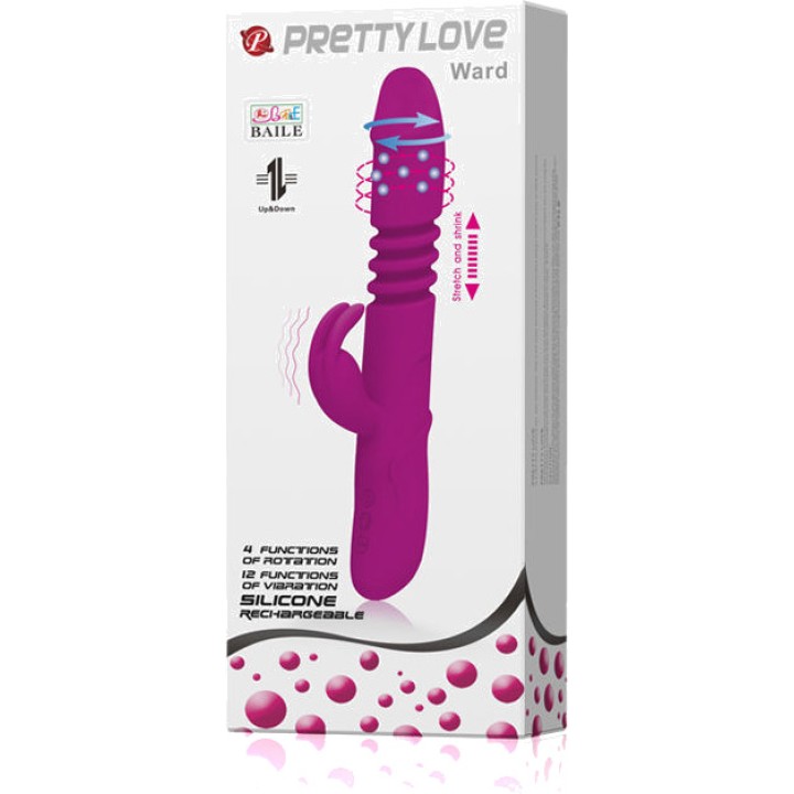 PRETTY LOVE Osclistierender Rabbitt-Vibrator WARD D-208716