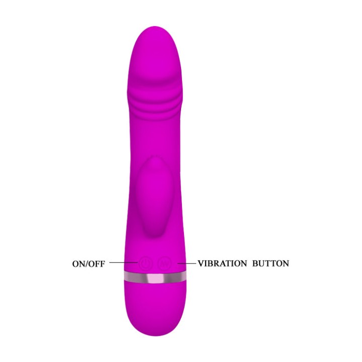 PRETTY LOVE Vibrador rabbit FLIRTATION DAVID D-207058
