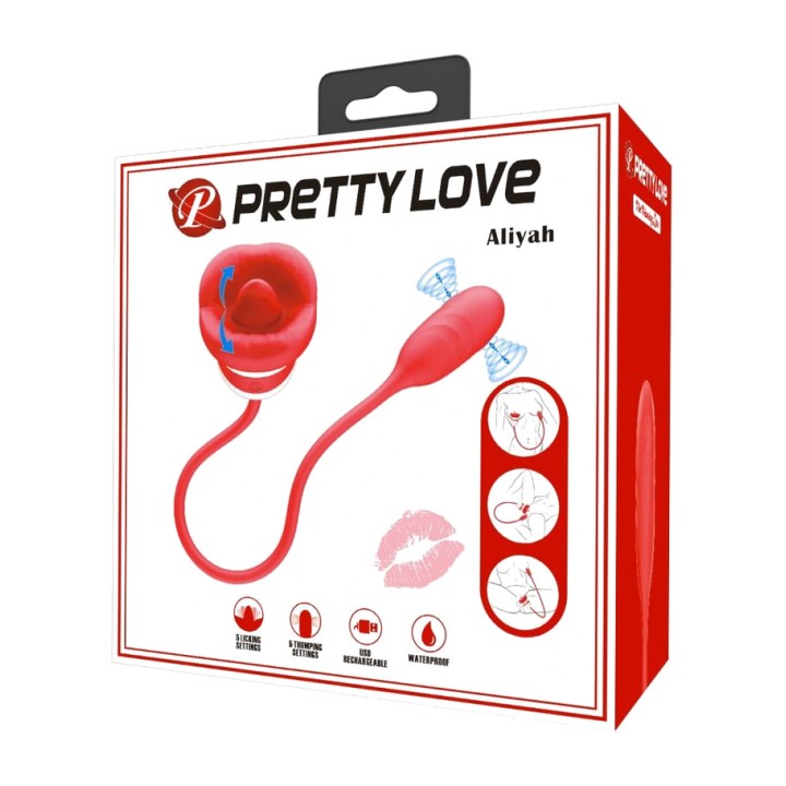 PRETTY LOVE Mužský masturbator na ústa ALIYAH D-240542