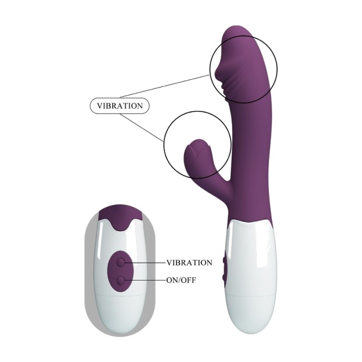 PRETTY LOVE Vibrátor G-bodka SNAPPY D-239765VAR