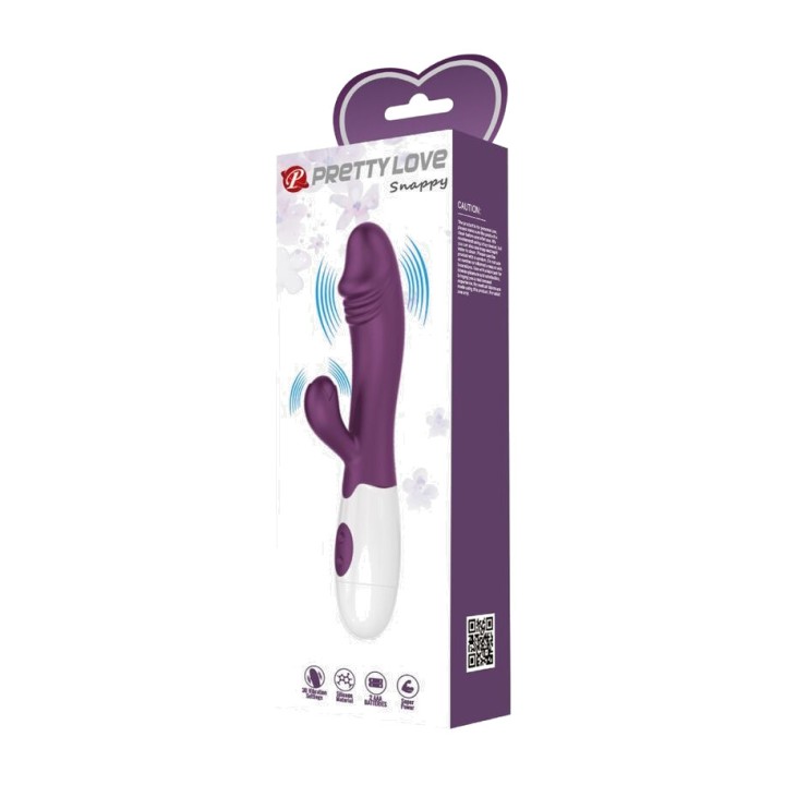 PRETTY LOVE Vibrátor G-bodka SNAPPY D-239765VAR
