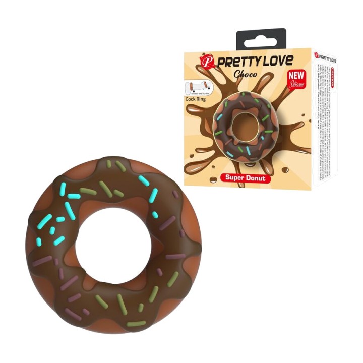 PRETTY LOVE Inel pentru penis SUPER DONUT D-246042VAR