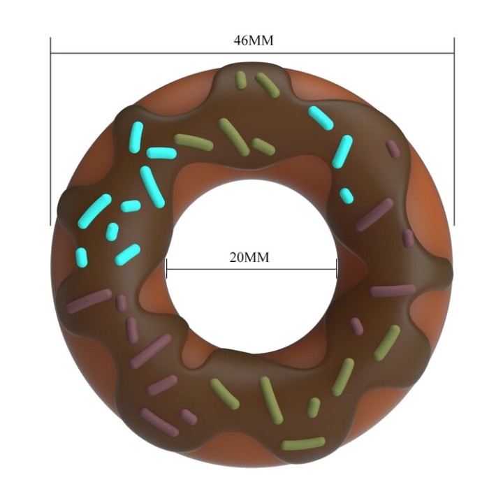 PRETTY LOVE Anell per penis SUPER DONUT D-246042VAR
