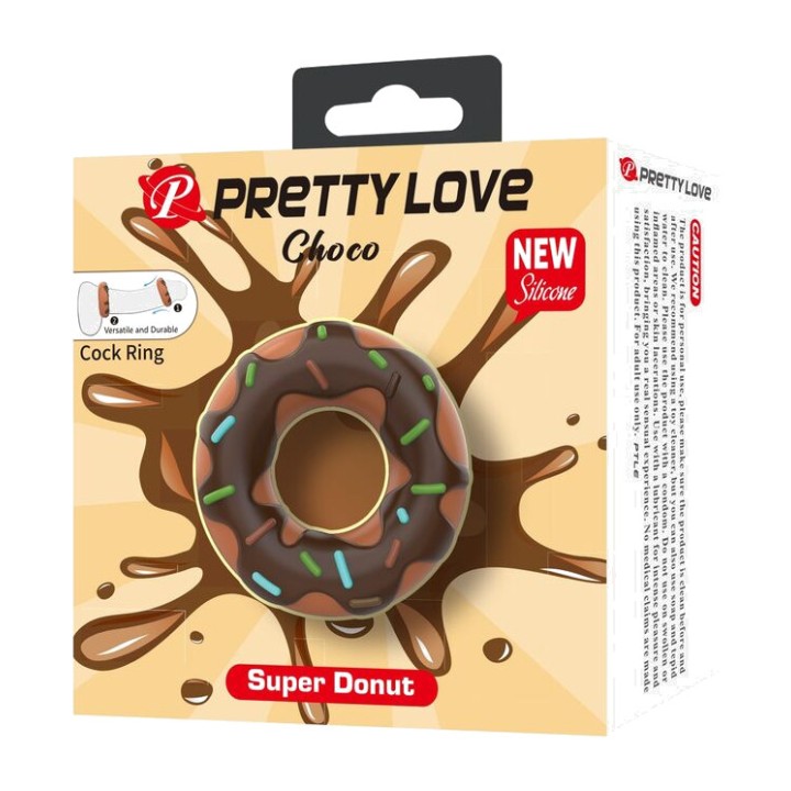 PRETTY LOVE Anel para pênis SUPER DONUT D-246042VAR