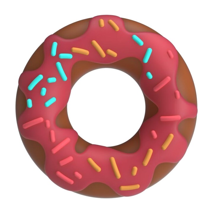 PRETTY LOVE Anello per pene SUPER DONUT D-246042VAR