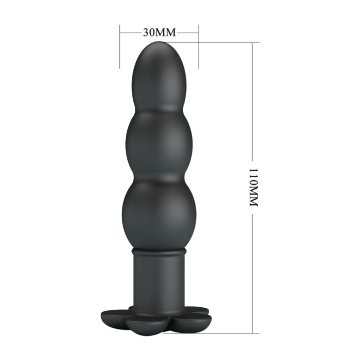 PRETTY LOVE Plug anal com vibração JADIER D-245227