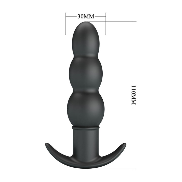 PRETTY LOVE Analplug med vibration AEAEAS D-245224