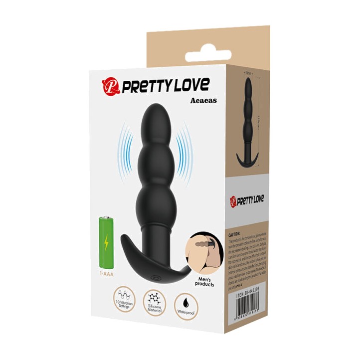 PRETTY LOVE Plug anal com vibração AEAEAS D-245224
