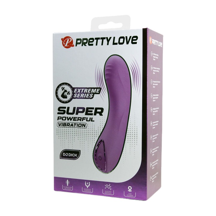 PRETTY LOVE G-punt vibrator DJ DICK D-245179