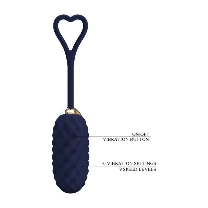 PRETTY LOVE Vibrating egg with remote control VIVIAN