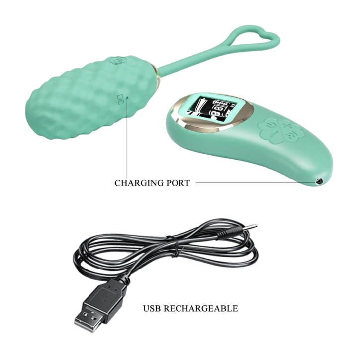 PRETTY LOVE Vibrating egg with remote control VIVIAN