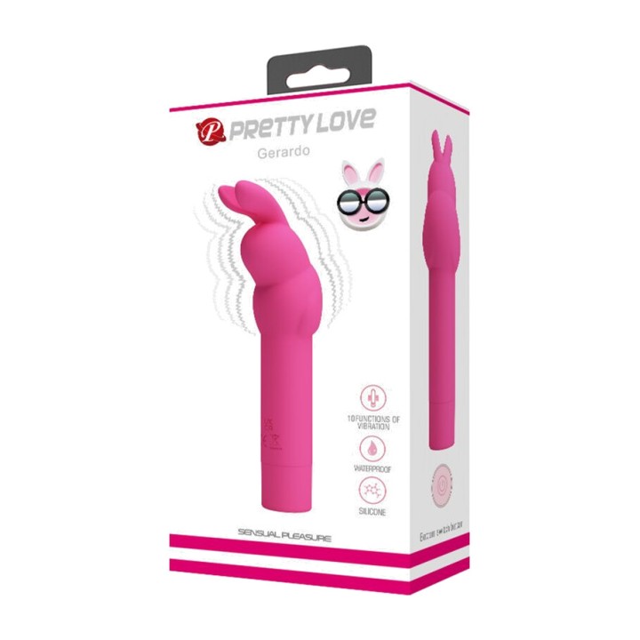 PRETTY LOVE Lisseur lapin en silicone GERARDO D-236966