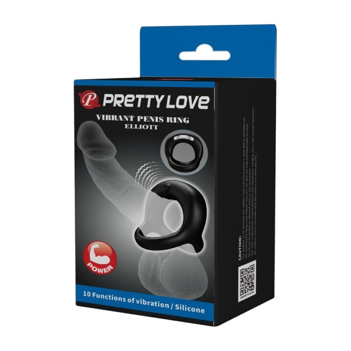 PRETTY LOVE Penis vibration ring ELLIOTT D-240543