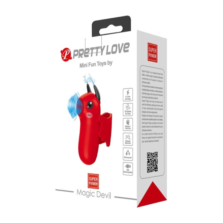 PRETTY LOVE Klitoriský stimulátor MINI FUN TOYS MAGIC DEVIL