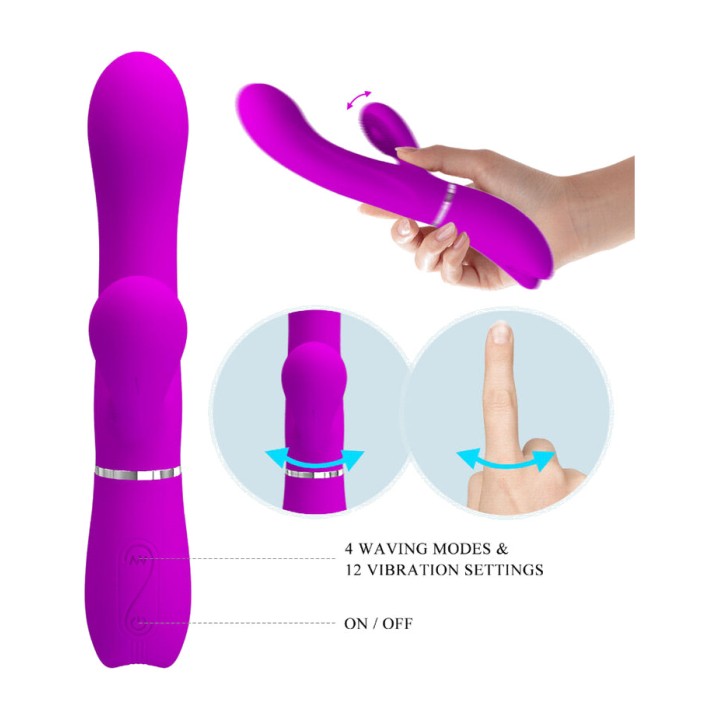 PRETTY LOVE Vibrator stimulator clitoris D-234973