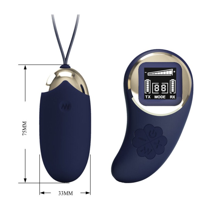 PRETTY LOVE Vibrating egg with remote control MINA