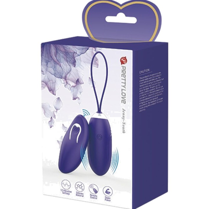 PRETTY LOVE Vibrating egg with remote control JENNY YOUTH
